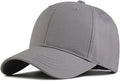 Oversize XXL Baseball Cap Cotton Big Head Hats Solid Color Large Head Hats Plus Size Hat Adjustable 23"-25.5"