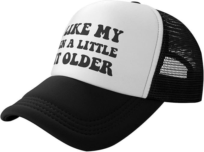 Funny Trucker Hat Funny Gag Gifts Snapback Hat for Adult Humor Fishing Cap Adjustable Mesh Sport Baseball Caps for Women Men