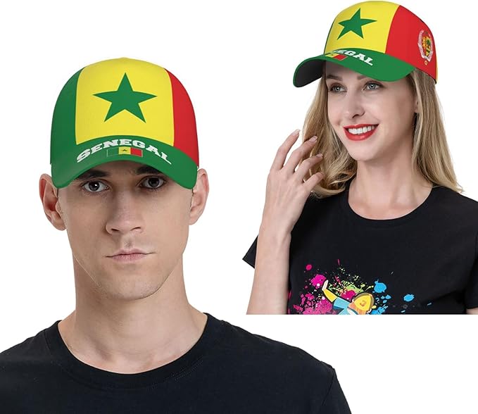 National Flags Baseball Cap for Men Women, Fashion Adjustable Sun Protection Visor Caps Trucker Hat Patriotic Caps