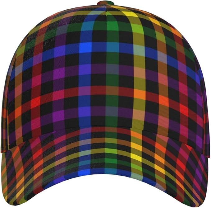 LGBT Gay Pride Rainbow Hat Men Women Baseball Cap Adjustable LGBT Trucker Hat Unisex Style Headwear Hats