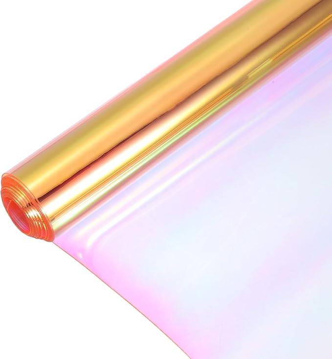 MECCANIXITY Holographic Clear PVC Vinyl Film Holographic PVC Fabric Waterproof by MECCANIXITY