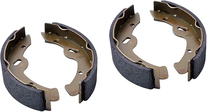 Roykaw EZGO Brake Shoes Pads and Spring Kit Compatible with1996-Up TXT/ST350/Workhorse and Yamaha 1993-Up G14, G16, G19-G22 Golf Cart Models Replaces # 27943G01, 70794G01, 70795G01