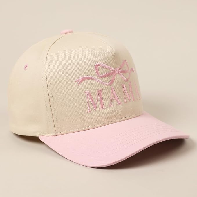 MIRMARU Two-Tone Vintage Canvas Trucker Hats for Men & Women, Adjustable Size Baseball Caps with Trendy Embroidered Design