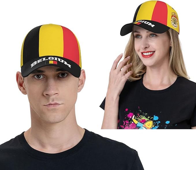National Flags Baseball Cap for Men Women, Fashion Adjustable Sun Protection Visor Caps Trucker Hat Patriotic Caps