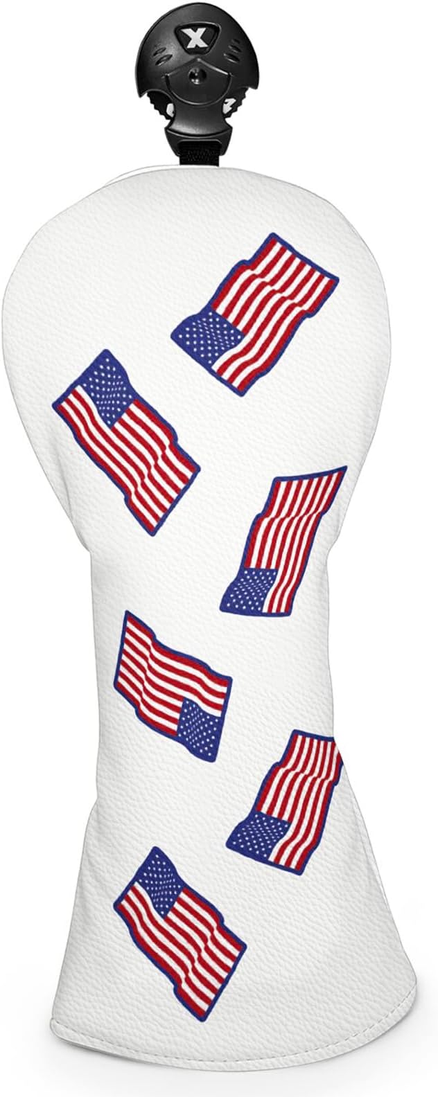 Golf Club Head Covers for Men Women, PU Leather Golf Headcover for Driver Fairway Wood and Hybrid, Funny Golf Accessories