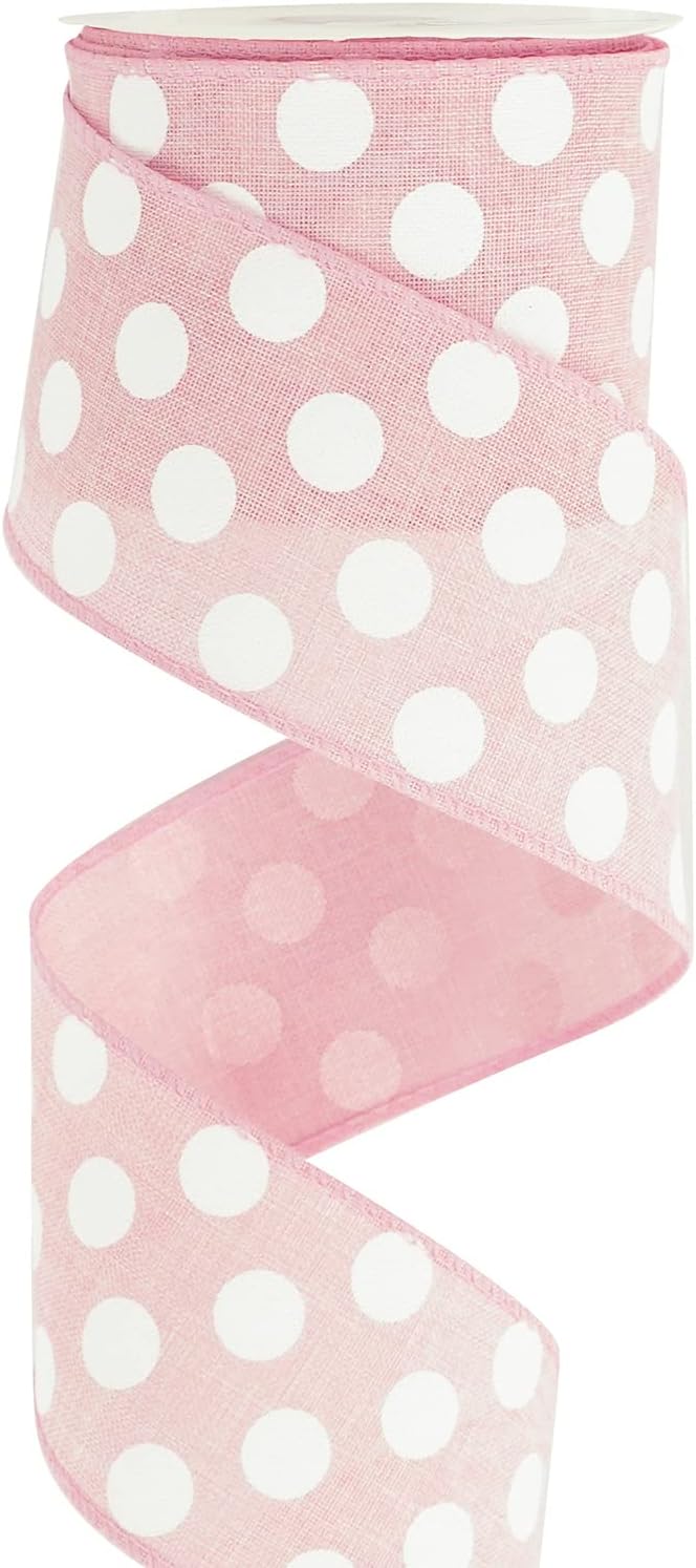 MEEDEE Pink Polka Dot Ribbon by MEEDEE