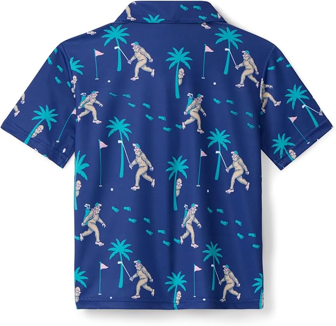 Tipsy Elves Kids and Toddlers Golf Shirts - Athletic Comfort Fit with Quick Dry Material