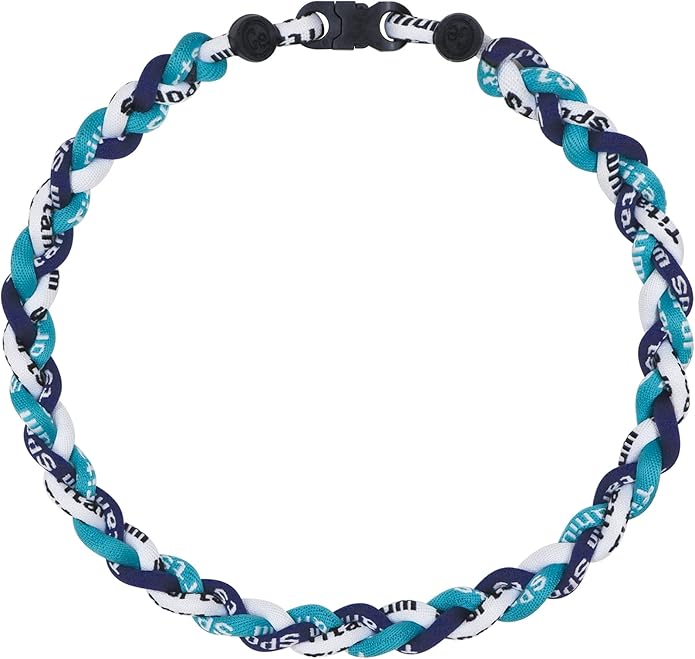 Baseball Rope Necklaces, League Team Colors Braided Necklace, Baseball Team Gifts