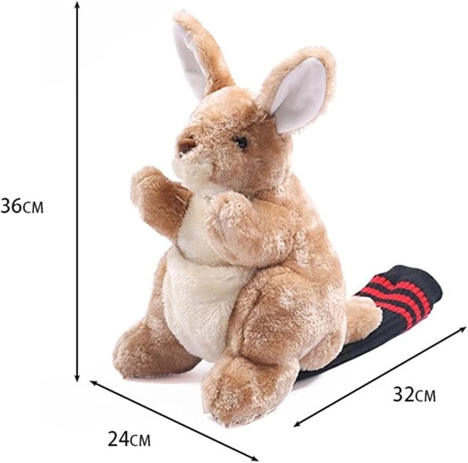 Funny Cartoon Animals Golf Club Head Covers Plush Golf Club Headcovers for Driver Headcover Golf Head Accessory