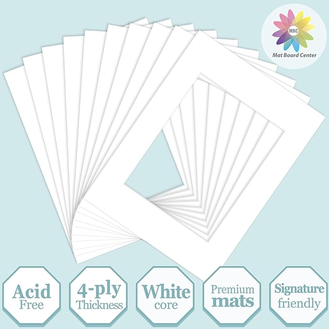 MBC Mat Board Center, 10 Pack 12x16 - Image 2