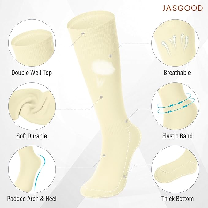 Baseball Socks and Belt for Youth Adult Softball Socks Combo Elastic Waist Belt for Men Kids Boys Girls Women JASGOOD