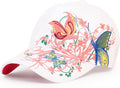 Trucker Hats California H Womens Hat Trendy Creativity Flowers Butterfly Sequins Embroidered Baseball Cap