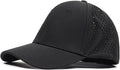 6 Panel Stretch Full Closed Baseball Caps Men's Blank Fitted Cap Curved Brim Elastic Closed Back Hat Q2426