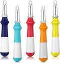 Mudder 5 Pieces Seam Ripper for Sewing Ergonomic Seam Ripper Colorful Large by Mudder