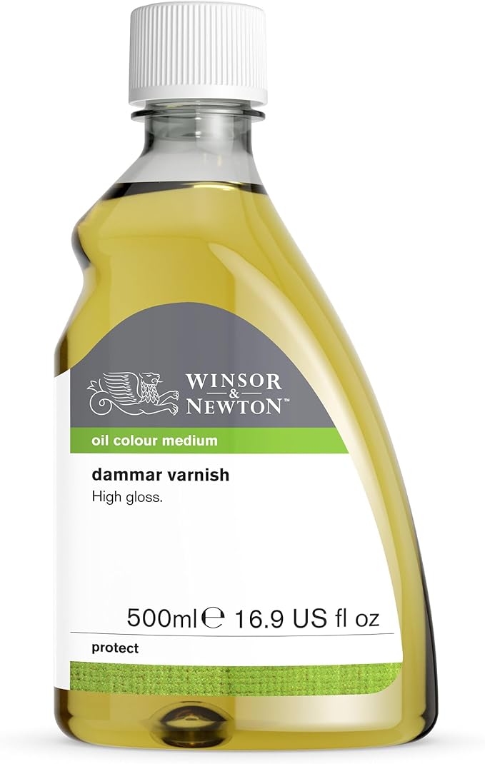 Winsor & Newton Professional Dammar Varnish, 500ml Bottle - Image 8