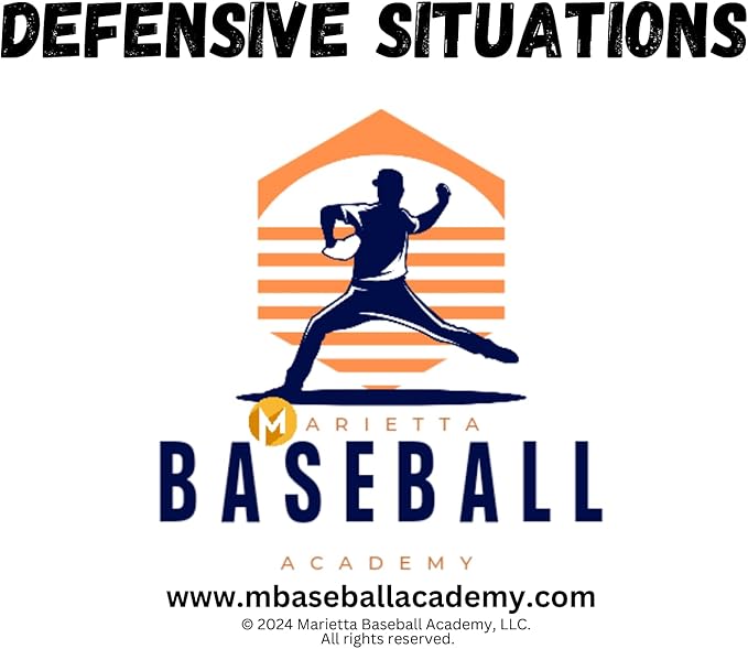 Youth Baseball & Softball Coaching Guide – 40 Defensive Situations with Player Positioning & Roles – Spiral-Bound Playbook for Drills, Cutoffs, Relays, Bunt Defense & Team IQ Training
