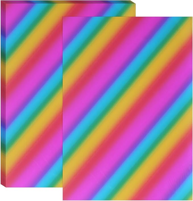 PATIKIL 11.7x8.3" Hot Stamping Foil Paper Sheet, 20 Sheets A4 Heat Transfer Hot by PATIKIL