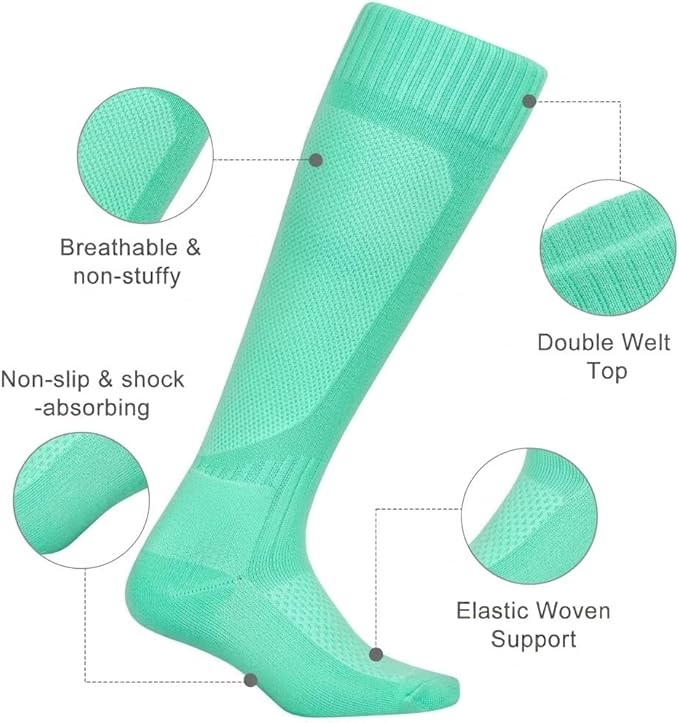 Baseball Socks and Belt Combo for Youth Adult Softball Sock Belt for Boys and Girls