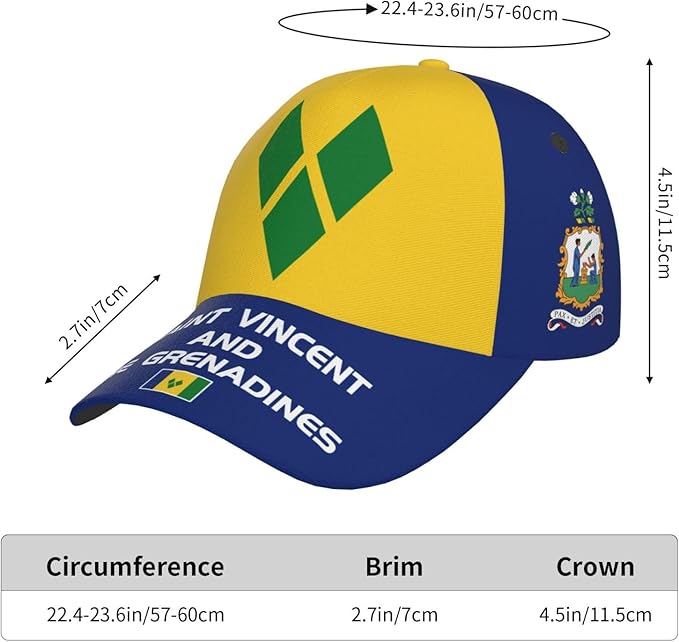 National Flags Baseball Cap for Men Women, Fashion Adjustable Sun Protection Visor Caps Trucker Hat Patriotic Caps