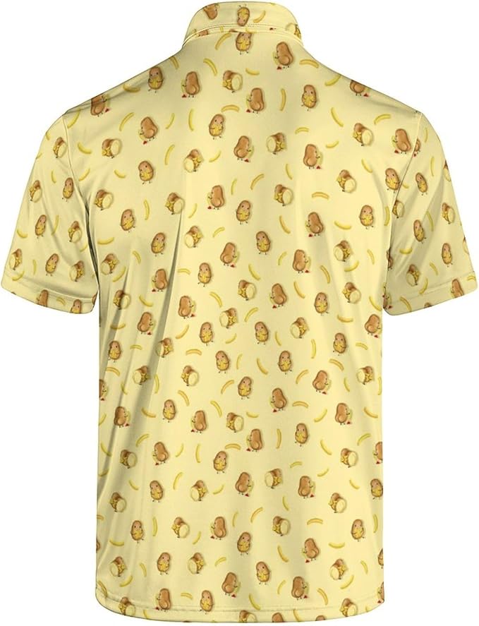 Mens Golf Shirts Golf Polo Shirts for Men Short Sleeve Polo Shirts Golf Gifts