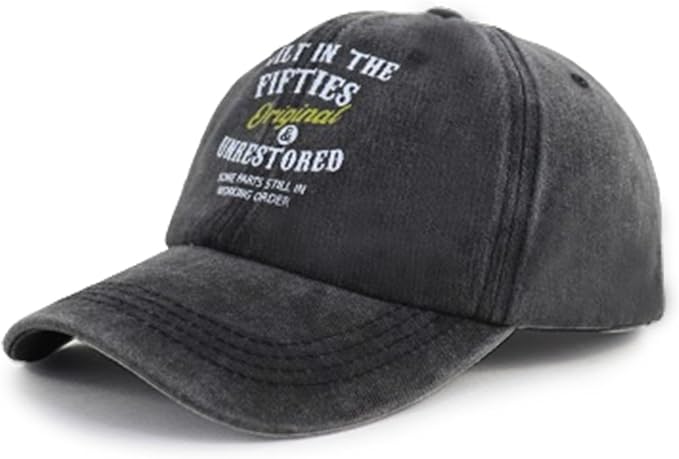 Built in The Nineties Eighties Seventies Sixties Fifties Forties Thirties Original Baseball Hat for Men Women
