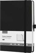Lined Journal Notebooks for Work, A5 Size 100 GSM Thick Paper, Classic Ruled by ONAVIA