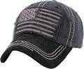 KBETHOS Flag USA America Military Thin Blue Line Thin Red Line Vintage Distressed Baseball Cap Dad Hat Unisex Adjustable…
