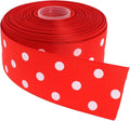 Polka Dot Grosgrain Ribbon 25 Yard Each Roll 100% Polyester by Unknown