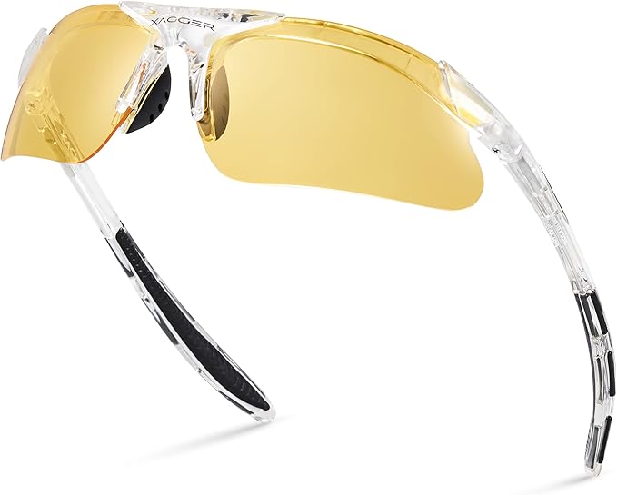 Xagger Kids Youth Polarized Sports Sunglasses for Boys Girls Baseball Softball Glasses TR90 Frame