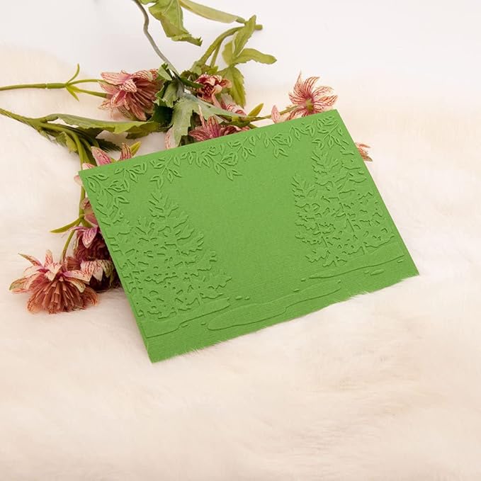 9Pcs Plastic Embossing Folders for Card Making Embossing Machine Template Mold - Image 6
