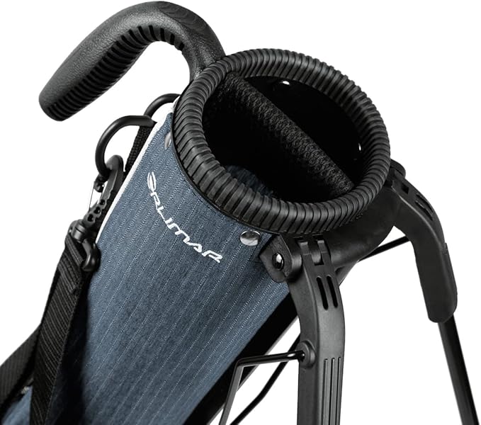 Orlimar Pitch ’n Putt Lightweight Sunday Golf Bag with Stand, Ultra-Light Carry Design, Two-Way Divider Top, Shoulder Strap, Compact Carry Golf Bag for Men & Women