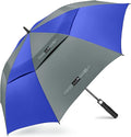 ZOMAKE Golf Umbrella Windproof, Extra Large Oversized Heavy Duty Double Canopy for Rain, Sports Games & Push Cart(51/54/62/68/72Inch)