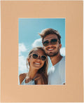 Picture Mats, 8 x 10 for 5 x 7 Pictures Acid Free White Core Bevel Cut Frame by uxcell