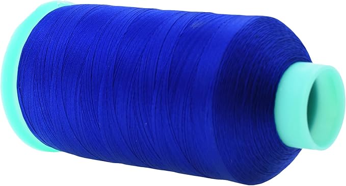 Mandala Crafts Bonded Nylon Thread Royal Blue Heavy Duty Sewing Threads - Image 2