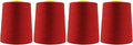 Mandala Crafts 4 Pack of Serger Threads Cones Spools by MandalaCrafts