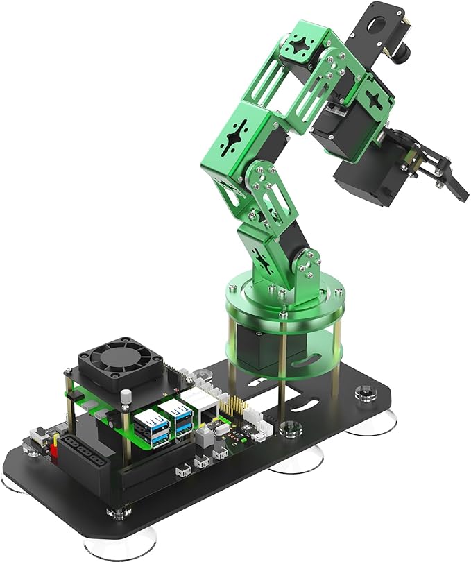 Yahboom Robot Arm Kit 6DOF for Raspberry Pi5 AI Programmable Electronic DIY by Yahboom