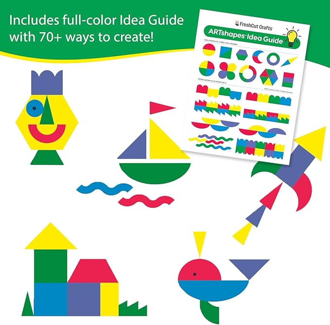 ARTshapes 840 pc Creative Paper Shapes Pack - Image 7