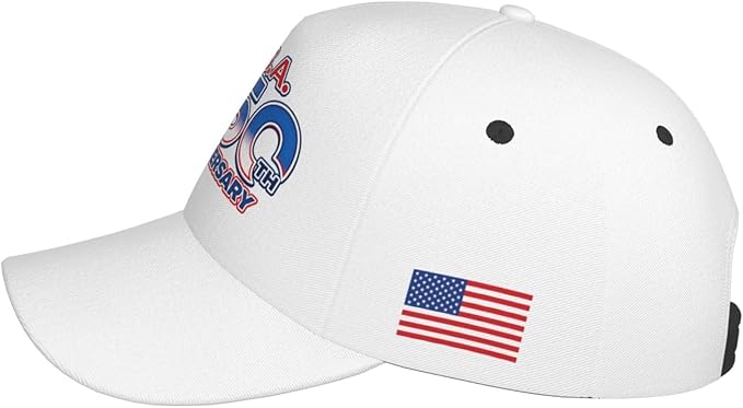 USA Flag Baseball Cap American Patriotic Trucker Hat Father Dad Mother Mom Adjustable Sportswear Hat for Men Women Adults