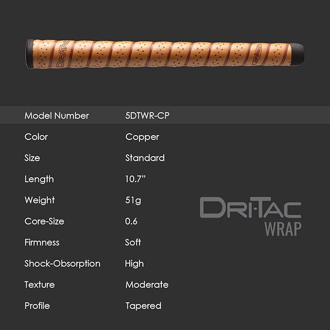 Dri-Tac Wrap 9 Piece Golf Grip Bundle