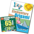 Standard 6 inch 65 Sheet and Easy Origami Book Combo by TAROSORIGAMISTUDIO