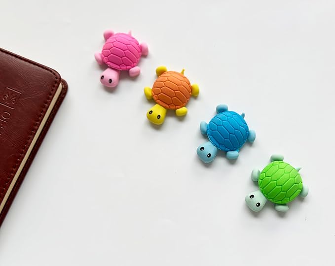 36 Pcs Pencil Eraser Set, 3D Cute Erasers - Image 3