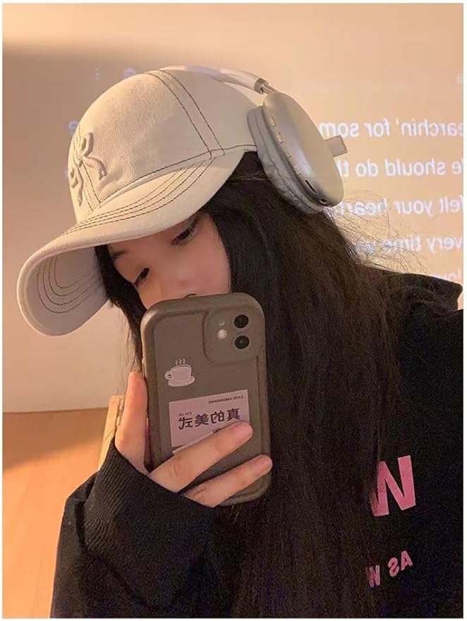 Sumleno Womens Trendy Cute Bow Baseball Cap Y2k Aesthetic Preppy Sun Cap Hiking Travel Trucker Hat Accessories