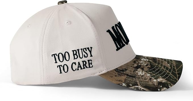 Mommin Trucker Hat, Mothers Day Gifts for Mom Wife, Vintage Two Tone Ponytail Baseball Cap, Adjustable Embroidered Hat