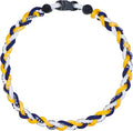 Baseball Rope Necklaces, League Team Colors Braided Necklace, Baseball Team Gifts
