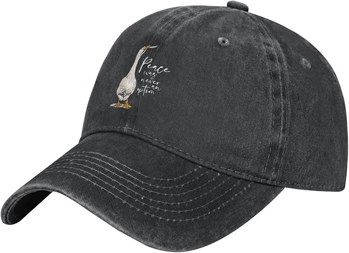 Funny Goose Hat Silly Goose On The Loose Hat Men Baseball Hats Funny Cap