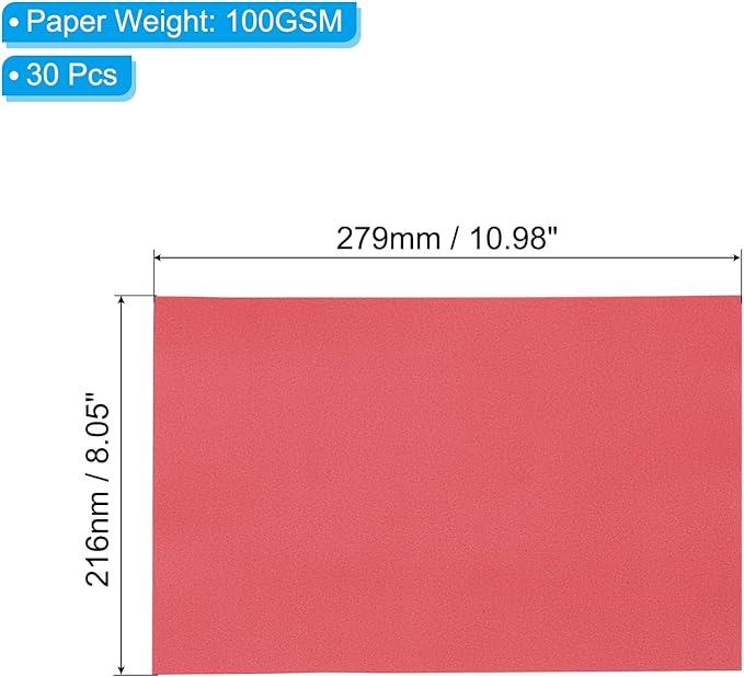 PATIKIL 30 Sheets Vellum Paper 8.5x11inches, Printable Translucent Paper 100GSM - Image 2