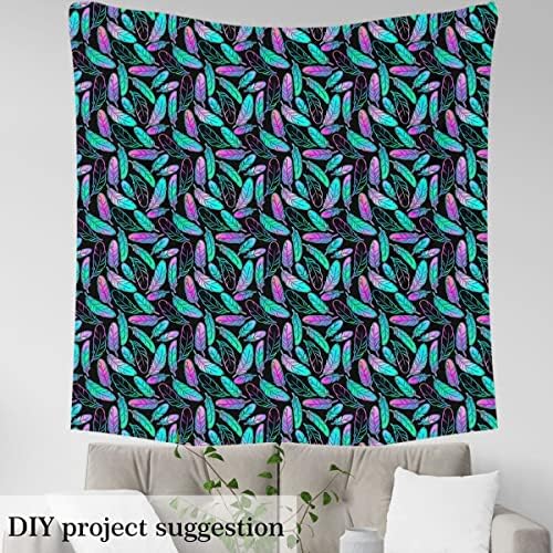 jejeloiu Feather Fabric by The Yard Soft 10 Yards