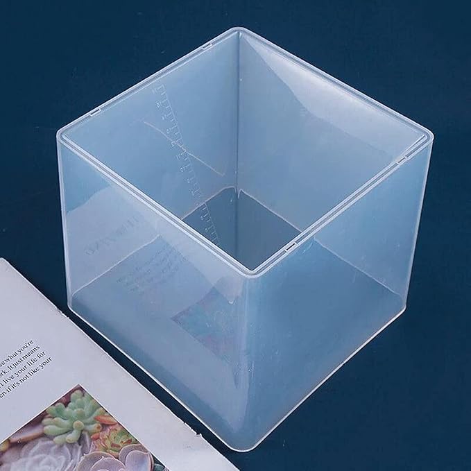 3 PCS Clear Pyramid Molds for Resin, Pyramid Resin Mold Silicone Pyramid Mold - Image 3