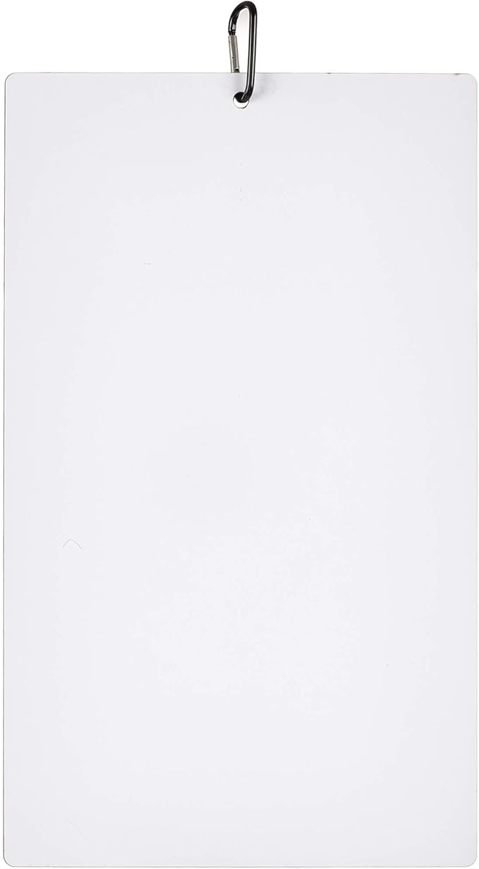 Murray Sporting Goods Dry Erase Coaches Clipboard | Double-Sided Dry Erase White Board