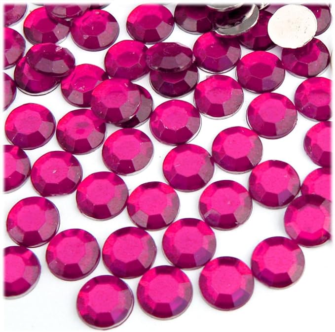 The Crafts Outlet 144pc Rhinestones Round 10mm - Image 3